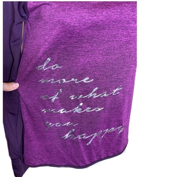 Reebok Speedwick Long Sleeve Breathable Top Purple - Picture 3 of 8